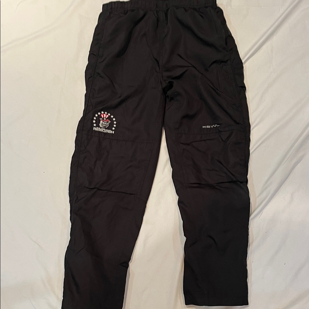 Black Men’s Hockey Warmups with Skull Logo Phil. revolution